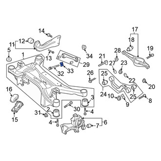 Volkswagen OE - Suspension Control Arm Washer