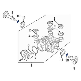 Volkswagen OE - Drive Axle Shaft Lock C-Clip