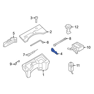 Volkswagen OE - Rear Tow Hook