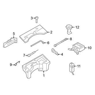 Volkswagen OE - Rear Body & Floor - Jack & Components
