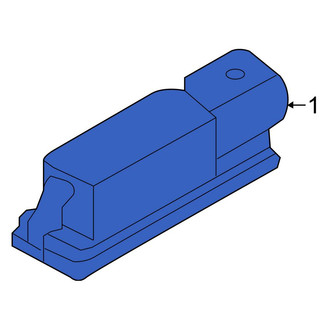 Volkswagen OE - Rear License Plate Light Assembly