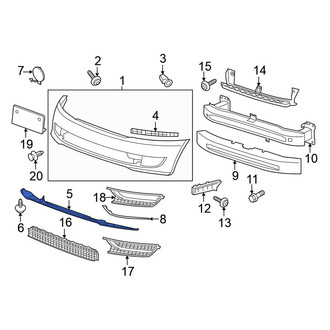 Volkswagen OE - Front Spoiler