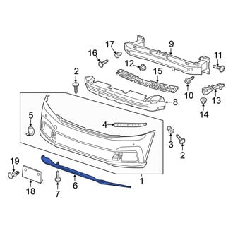 Volkswagen OE - Front Spoiler