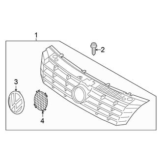 Volkswagen OE - Grille & Components