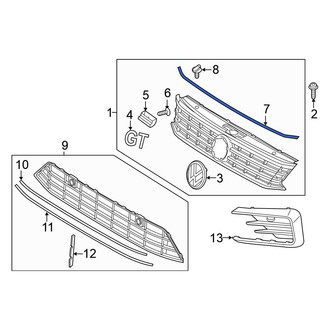 Volkswagen OE - Grille Seal