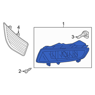 Volkswagen OE - Front Left Fog Light