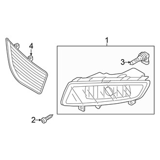 Volkswagen OE - Front Lamps - Fog Lamps