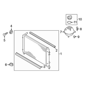 Volkswagen OE - Cooling - Radiator & Components