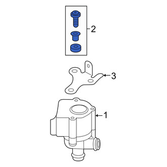 Volkswagen OE - Engine Water Pump Hardware Kit