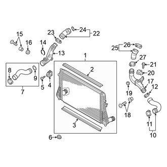 Volkswagen OE - Cooling - Intercooler (1.8L)