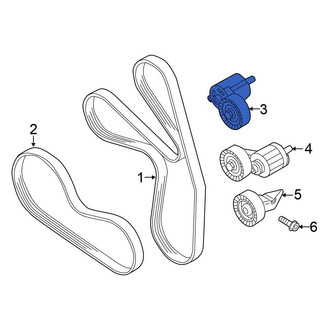 Volkswagen OE - Accessory Drive Belt Tensioner Assembly