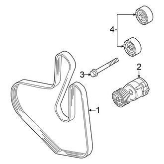 Volkswagen OE - Cooling - Belts & Pulleys (SEL Premium 3.6L)