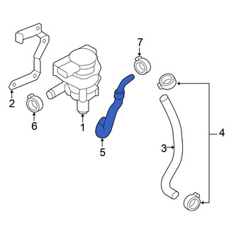 Volkswagen OE - Radiator Coolant Hose