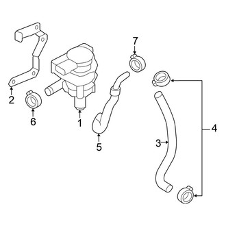 Volkswagen OE - Cooling - Water Pump (Auxiliary), (SE / SEL Premium 3.6L)