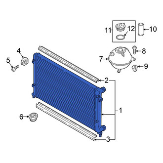 Volkswagen OE - Radiator