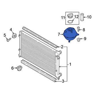 Volkswagen OE - Engine Coolant Reservoir