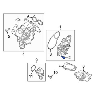 Volkswagen OE - Engine Water Pump Bolt