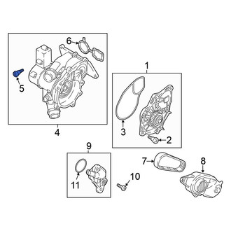 Volkswagen OE - Engine Water Pump Bolt