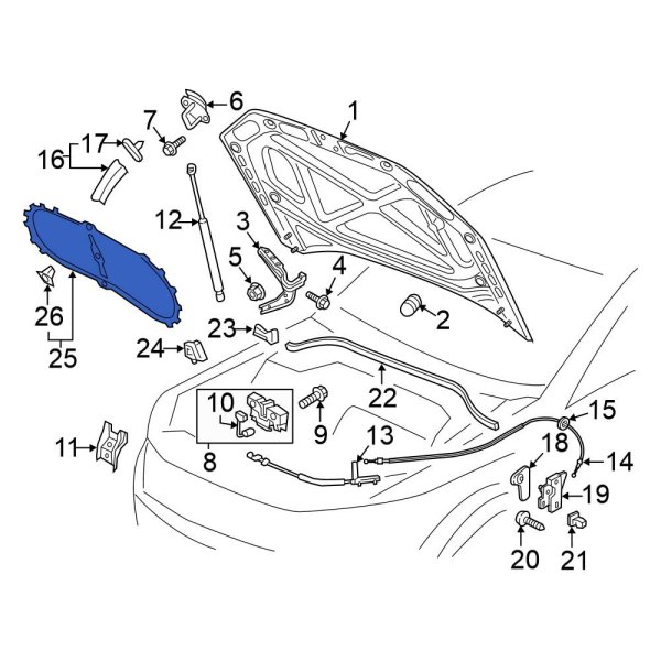 Hood Insulation Pad