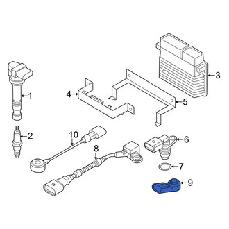 Volkswagen OE - Ignition Knock (Detonation) Sensor