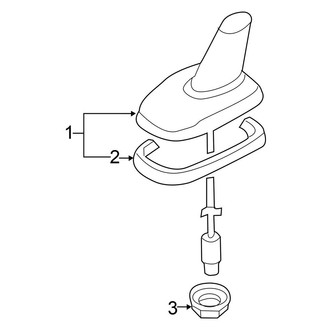 Volkswagen OE - Electrical - Antenna (With Navigation System)