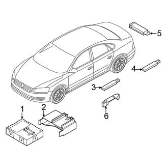 Volkswagen OE - Electrical - Keyless Entry Components