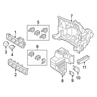 Volkswagen OE - Electrical - Fuse & Relay (Passenger Compartment)