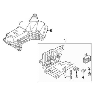 Volkswagen OE - Electrical - Fuse & Relay (Battery Protection), (3.6L)