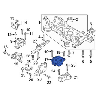 Volkswagen OE - Automatic Transmission Mount