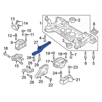 Volkswagen OE - Engine Support Rod