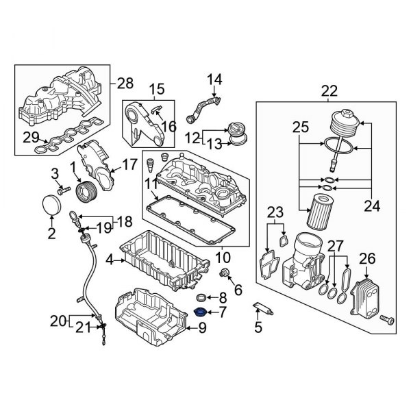 Engine Oil Drain Plug Access Cover