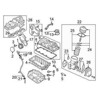 Volkswagen OE - Engine / Transaxle - Engine Parts (2.0L Diesel)