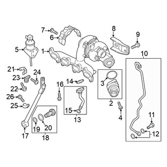 Volkswagen OE - Engine / Transaxle - Turbocharger & Components