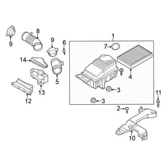 Volkswagen OE - Engine / Transaxle - Air Intake (3.6L)