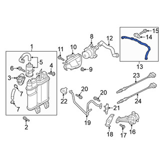 Volkswagen OE - Secondary Air Injection Pump Hose