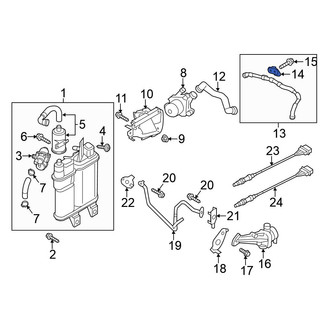Volkswagen OE - Secondary Air Injection Air Mass Sensor