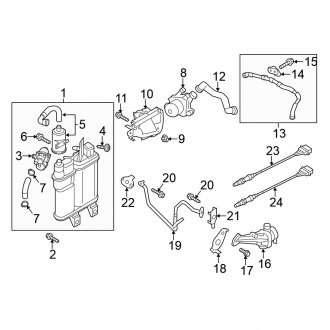 2012 Volkswagen Passat OEM Emission Control Parts — CARiD.com