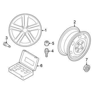 Volkswagen OE - Wheels (17")