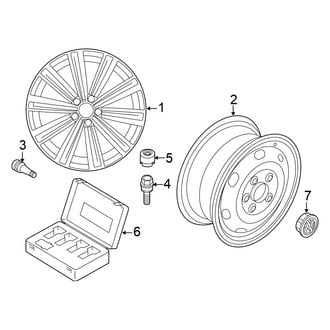 Volkswagen OE - Wheels (19")