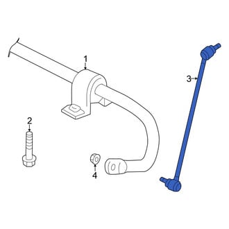 Volkswagen OE - Front Suspension Stabilizer Bar Link