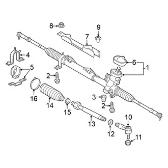 Volkswagen OE - Steering Gear & Linkage (W/O Electric Gear)
