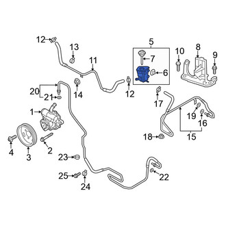 Volkswagen OE - Power Steering Reservoir