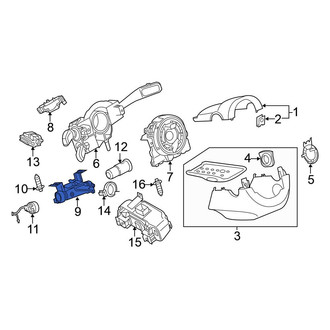 Volkswagen OE - Steering Column Lock