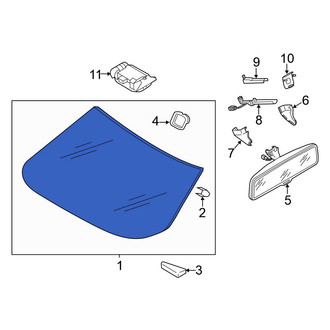 Volkswagen OE - Front Windshield