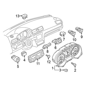 Volkswagen OE - Instrument Panel - Cluster & Switches (TDI SE / TDI SEL)