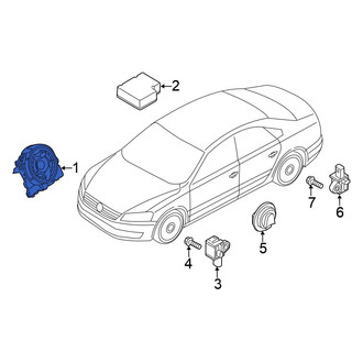 Volkswagen OE - Front Air Bag Clockspring