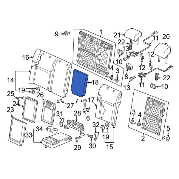 Seat Back Cushion