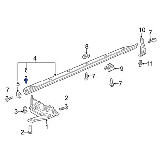 Volkswagen OE - Rocker Panel Molding Clip