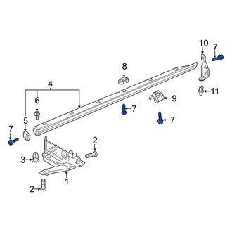 Volkswagen OE - Rocker Panel Molding Clip