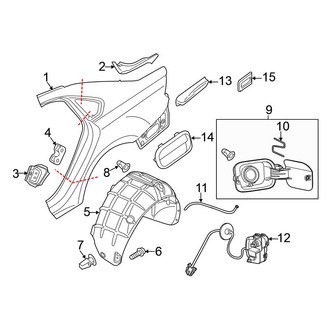 Volkswagen OE - Quarter Panel & Components